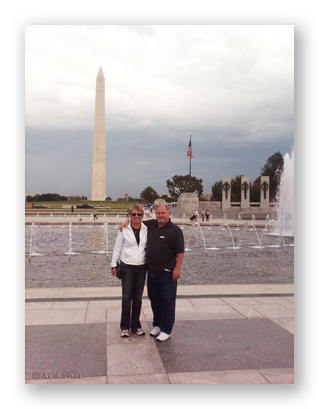 Phil Hazlett and Carolynn Lane in Washington DC
